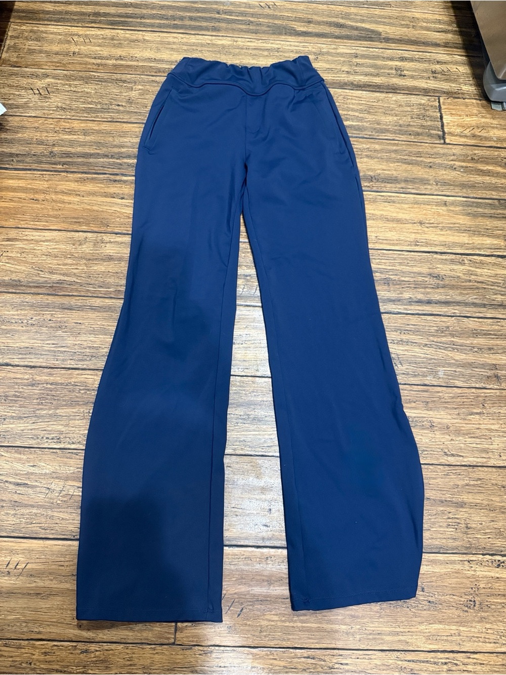 Halara Flex™ DayStretch Mid Rise Side Zipper Pocket Work Flare Pants XS Tall